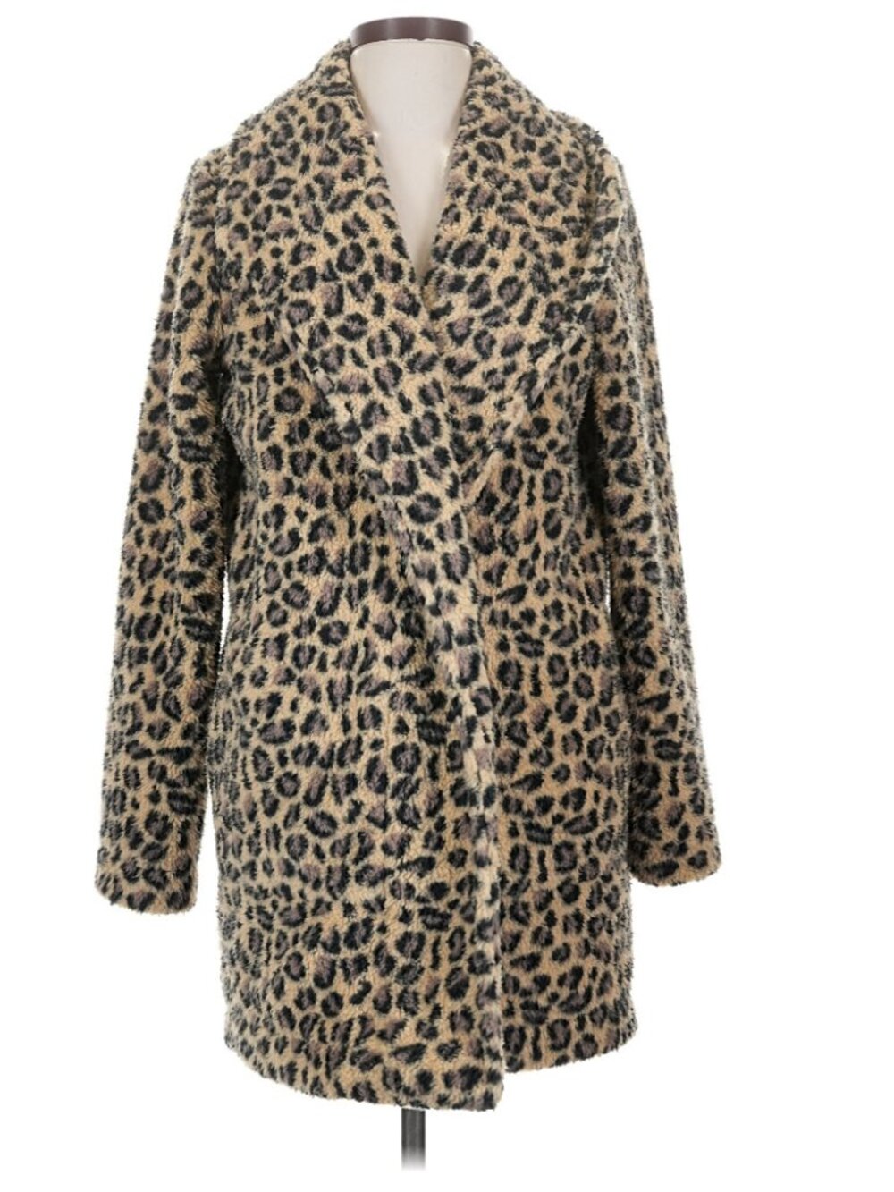 Calvin Klein Furry Coat. XS